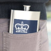Vlag van Regina, Saskatchewan Flask Flacon (Voorbeeld)