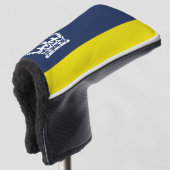 Vlag van Regina, Saskatchewan Golfheadcover (3/4 voorkant)