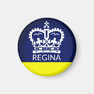 Vlag van Regina, Saskatchewan Magneet