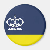 Vlag van Regina, Saskatchewan Magnet (Voorkant)