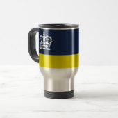 Vlag van Regina, Saskatchewan Reisbeker (Voorkant links)