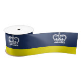 Vlag van Regina, Saskatchewan Satin Ribbon Satijnen Lint (Spoel)