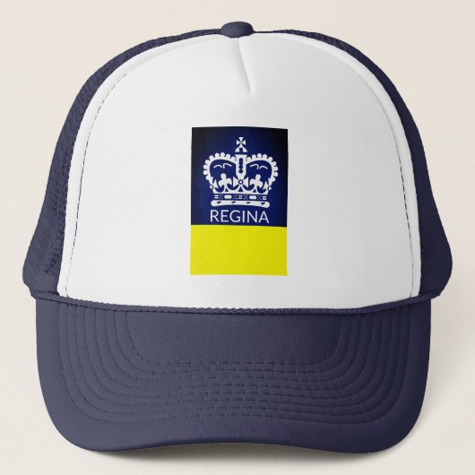 Vlag van Regina, Saskatchewan Trucker Pet (Voorkant)