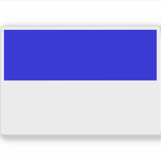 Vlag van Reims Sticker (Voorkant)