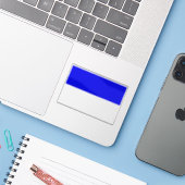 Vlag van Reims Sticker (Laptop met iPhone)