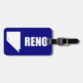 Vlag van Reno, Bagagelabel Nevada (Voorkant horizontaal)