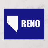 Vlag van Reno, Briefkaart Nevada (Voorkant)