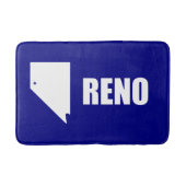 Vlag van Reno, Nevada Bathroom Mat (Voorkant)