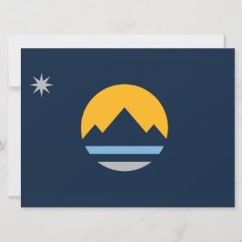 Vlag van Reno (Nevada City) Kaart