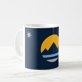 Vlag van Reno (Nevada City) Koffiemok