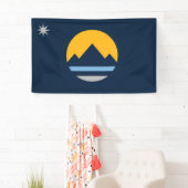 Vlag van Reno (Nevada City) Spandoek (Insitu)