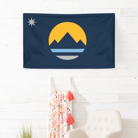 Vlag van Reno (Nevada City) Spandoek (Insitu)