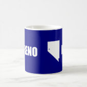 Vlag van Reno, Nevada Coffee Mok (Center)