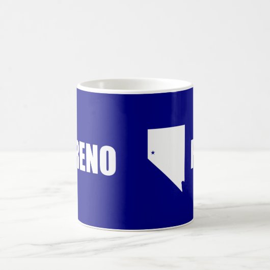 Vlag van Reno, Nevada Coffee Mok (Center)