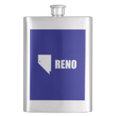 Vlag van Reno, Nevada Flask Flacon (Voorkant)