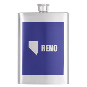 Vlag van Reno, Nevada Flask Flacon