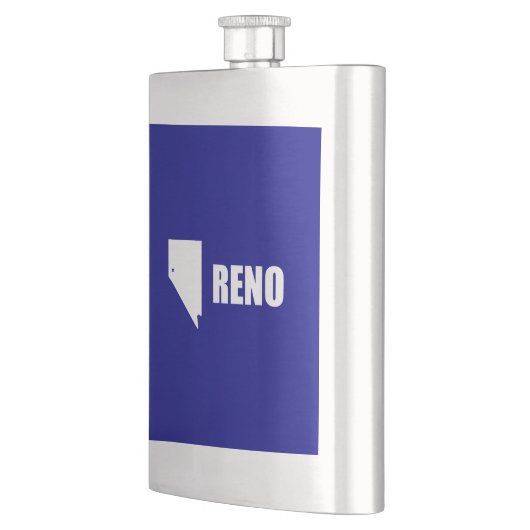 Vlag van Reno, Nevada Flask Flacon (Links)