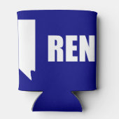 Vlag van Reno, Nevada Koelbox Blikjeskoeler (Achterkant)