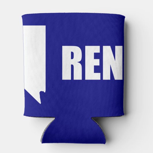 Vlag van Reno, Nevada Koelbox Blikjeskoeler (Achterkant)