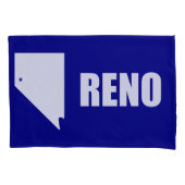 Vlag van Reno, Nevada Kussensloop (Voorkant)