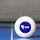 Vlag van Reno, Nevada Ping Pong Ball (Net)