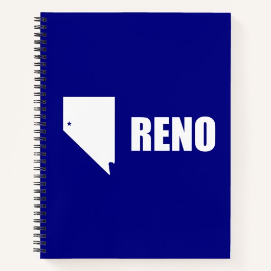 Vlag van Reno, Notitieboek Nevada (Voorkant)