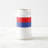 Vlag van Republika Srpska Bierpul (Voorkant links)