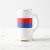 Vlag van Republika Srpska Bierpul (Voorkant rechts)