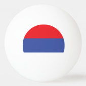 Vlag van Republika Srpska Pingpongbal (Achterkant)