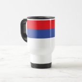 Vlag van Republika Srpska Reisbeker (Voorkant links)