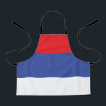Vlag van Republika Srpska Schort<br><div class="desc">Patriottische vlag van Republika Srpska</div>