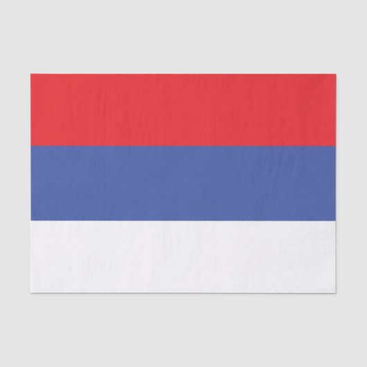 Vlag van Republika Srpska Tissuepapier (Voorkant)