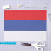 Vlag van Republika Srpska Tissuepapier (Craft)