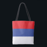 Vlag van Republika Srpska Tote Bag<br><div class="desc">Patriottische vlag van Republika Srpska</div>