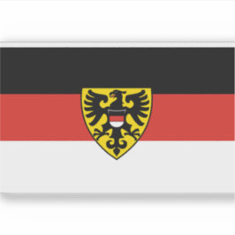 Vlag van Reutlingen, Duitsland Sticker