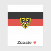 Vlag van Reutlingen, Duitsland Sticker (Vel)