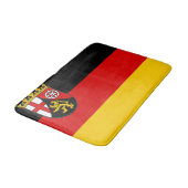 Vlag van Rheinland-Pfalz Bathroom Mat (Gekanteld)