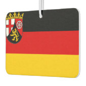 Vlag van Rheinland-Pfalz Luchtverfrisser (Links)