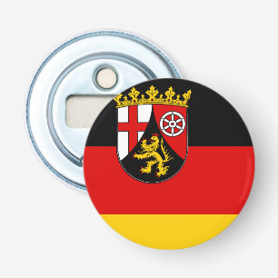Vlag van Rheinland-Pfalz opener voor flessen