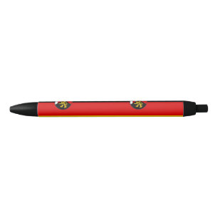 Vlag van Rheinland-Pfalz Zwarte Ink Pen
