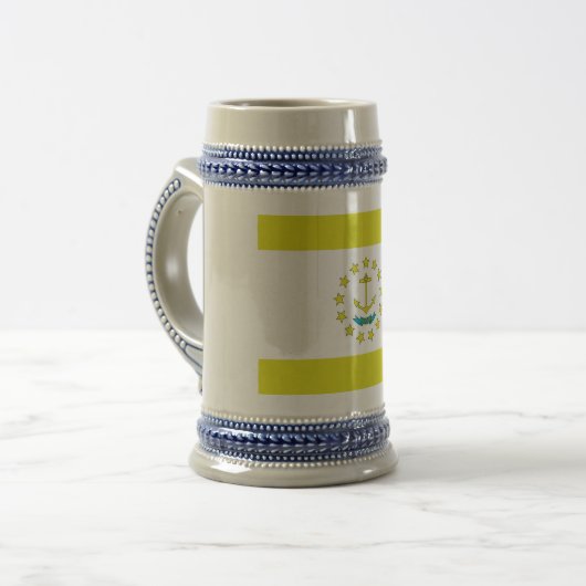 vlag van Rhode Island Bierpul (Voorkant links)
