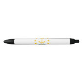 Vlag van Rhode Island Blauwe Inkt Pen (Voorkant)