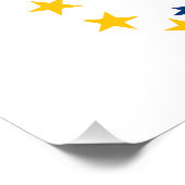 Vlag van Rhode Island Foto Afdruk (Hoek)
