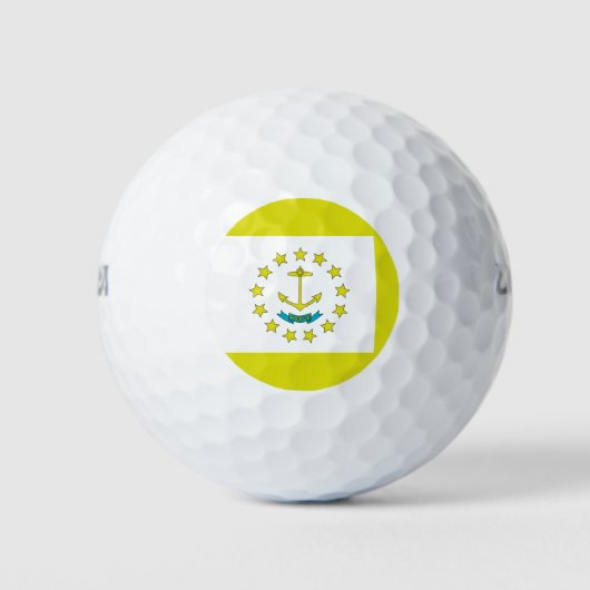 vlag van Rhode Island Golfballen (Voorkant)