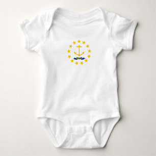 Vlag van Rhode Island Romper