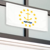 Vlag van Rhode Island Spandoek (Buitenkant Gebouw)