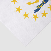 Vlag van Rhode Island Tissuepapier (Detail)