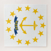 Vlag van Rhode Island (VS-staat) Legpuzzel (Horizontaal)