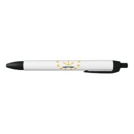Vlag van Rhode Island (VS-staat) Zwarte Inkt Pen