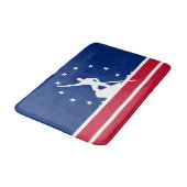 Vlag van Richmond, Virginia Bathroom Mat (Gekanteld)